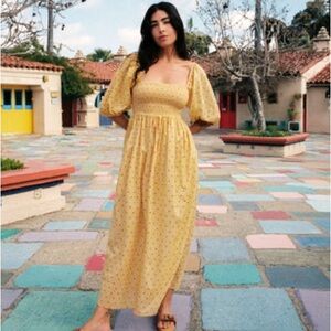 Christy Dawn Katrina Dress in Lemon Rose